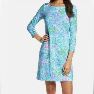 Lilly Pulitzer Sophie Dress UPF 50+ What a Lovely Place SZ S
